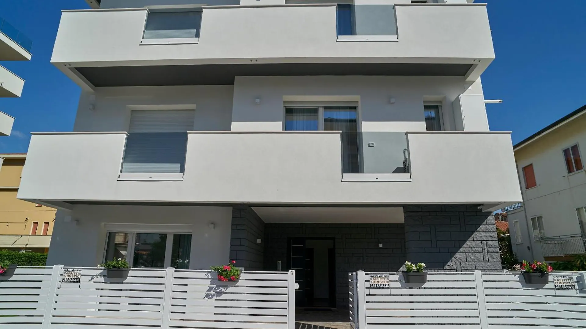 Lejlighed Villa Borghesi Suites Fronte Mare Rimini Italien