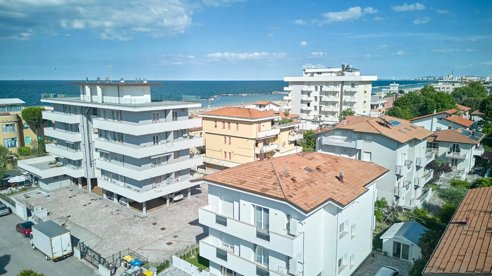 Lejlighed Villa Borghesi Suites Fronte Mare Rimini Italien
