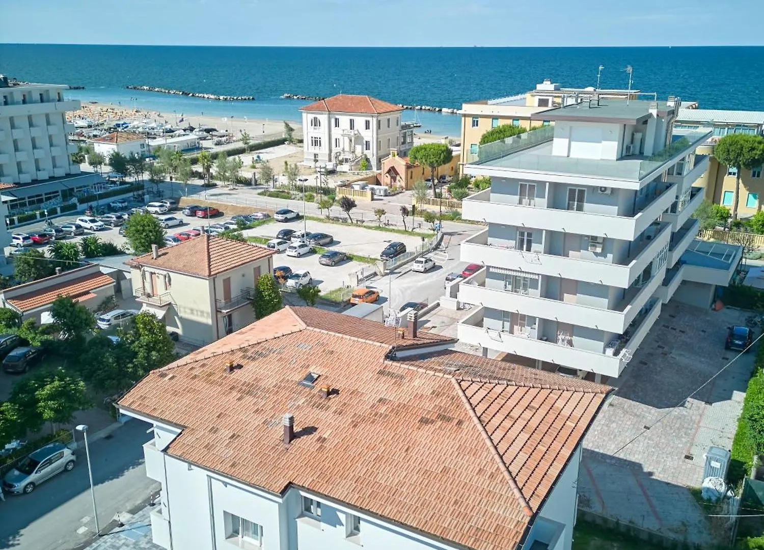 Villa Borghesi Suites Fronte Mare Rimini Italien