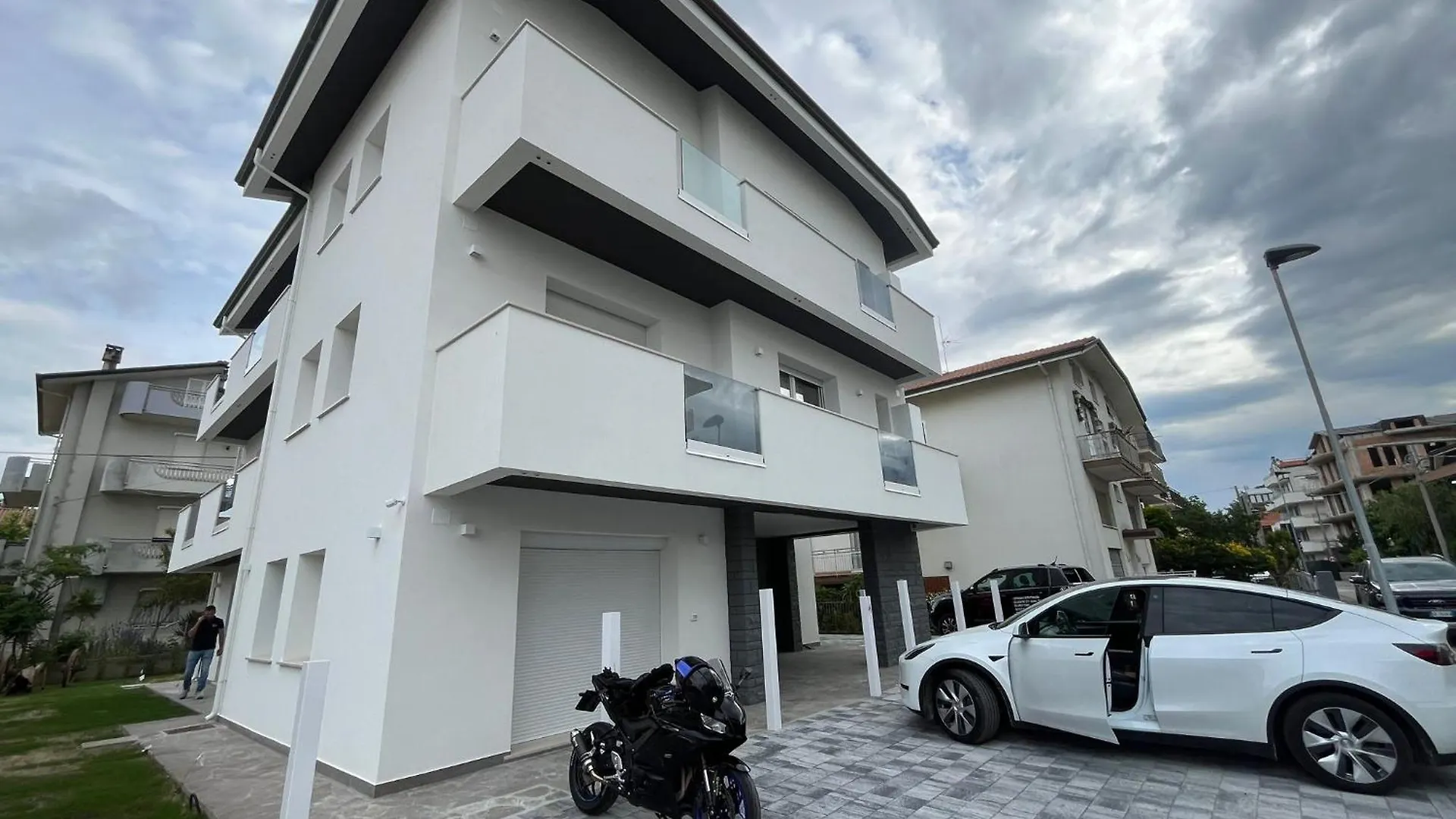 아파트 Villa Borghesi Suites Fronte Mare By Affitti Brevi 리미니